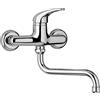 PIRALLA Rubinetteria - Rubinetto da parete Piralla Zoe 0ZO00062A16 - RUB4259 - Cromato