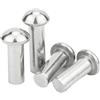 Mnjyihy Rivetto Solido A Testa Semitonda In Acciaio Inossidabile 304/Ribattino A Testa Tonda M2M2.5M3M4M5M6M8-M16 50pcs M2.5x6