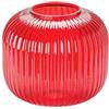 ORION LIGHTSTYLE Vetro colorato di ricambio per lampada da tavolo, lampada da soffitto, diametro 20 cm, altezza 18 cm, rosso