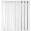 Fondital V666AM06410 Radiatore in alluminio pressofuso Exclusivo B3, 800 mm, 10 elementi, bianco