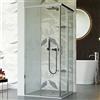 OLIMPO DOCCE Box Doccia due lati scorrevole Trasparente 6mm H195cm UNICO - 90x110