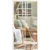 akgao Zanzariera Magnetica 150x220cm Bianco Tenda Zanzariera Porta Finestra | Poliestere Autosigillante Zanzariere con Forte Magneti per Animali Domestici Bambini per Balcone Cantina