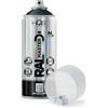 HQS High Quality Spray HQS RAL MASTER Bomboletta di Vernice Spray 400ml Nitro Colori Ral (1, Ral 7021 Grigio Scuro Lucido)