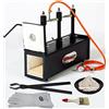 DEVIL-FORGE Forgia a Gas Propano DFPROF3+2D Fucina con 3 Bruciatori DFP (240.000 BTU) uso 1,2o3, 2 porte, Fabbricazione di Coltelli, Lavorazione dei Metalli, Fabbro, Maniscalco 1370°C