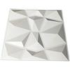 Signorbit Pannell 3D decorativi parete design 50X50CM In Fibra Di Bamboo 100% Nat. mod. DIAMOND-BIT (1 Mq)