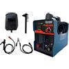 TANIASHOP Saldatrice Inverter Ad Elettrodo 500 Ampere Saldatura Professionale Fabbro Saldatrice 500A Portatile Leggera con Display Digitale con Maschera e accessori