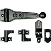 AERREGI Kit Base AGB per Spagnoletta a 1 o 2 Ante | Sistema di Chiusura per Infissi in Legno o Alluminio | Diversi Modelli | AERREGI (Kit Base UNICA AGB per Spagnoletta a 1 e 2 Ante)