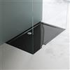 Mai & Mai Piatto Doccia Rettangolare in Acrilico Nero 90x160x4cm con Piletta di Scarico Inclusa (AL02) | Design Moderno Antigraffio, Faro2