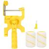 Fafeicy Rullo di vernice, smussatore di plastica, strumento di sicurezza del soffitto della parete della stanza di casa Separazione dei colori, 30 x 12 x 6,4 cm