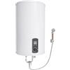 QIERF Boiler per serbatoio di acqua calda 50L/80L/100L/120L a risparmio energetico 2000W Scaldabagno verticale a parete con display LED della temperatura 25-75°C Temperatura regolabile (Moderno, litri, 120)