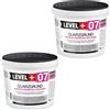 LEVEL PLUS LEVEL+ Base al quarzo per intonaco, 14 kg, base per intonaco adesivo, primer per calcestruzzo, bianco, interno esterno RM07