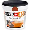 LEVEL PLUS Vernice per tetto, 1,5 kg, vernice per tetto, membrana polimerica flessibile, resistente alle intemperie, rosso mattone RM46