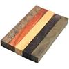 Xliji 5 spazi vuoti misti artigianali per tornitura di legno, penne in legno, blocco per progetti di lavorazione del legno, 15 mm x 15 mm x 127 mm (Set 1)
