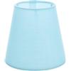Mikikit Paralume Vintage per Lampada E14, Paralume Piccolo Elegante in Lino per Soggiorno e Camera da Letto, Accessorio Decorativo e Funzionale
