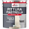 ARCANE INDUSTRIES Vernice per piastrelle bagno e cucina - ARCAPOXY PIASTRELLE - 2,5 kg (fino a 25 m² in 2 strati) Avorio Chiaro - RAL 1015