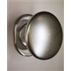 SECUREMME Kit pomolo modello BARI 5021KF1 SECUREMME (composto da rosetta e accessori per un corretto montaggio) MADE IN ITALY finitura alluminio argento F1
