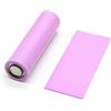 KOPGBM 18650/26650/21700 PVC Tubo termorestringente Batteria FilmTape Manicotto termorestringente pretagliato Tubo Proteggi Copertura Tubo per Batterie Wrap-Rosa-18650 Film-20 pezzi