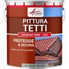 ARCANE INDUSTRIES Pittura per tegole del tetto - ARCAROOF PAINT - 1222-10 L Grigio finestra - RAL 7040