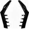 OQRDVVTT per VW per Golf 8 MK8 GTI GTD 2020-2023 Lunotto Posteriore Lato Spoiler Diffusore Accessori Auto Canards Splitter