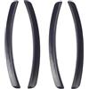 WEINUANXIN Passaruota Parafanghi Per VW Per G&olf 8 MK8 GTI GTE GTD Per R-L&ine R 2020-2024 GTI Per Glubsport Stile Paraurti Auto Fender Flare Mud Flap Paraspruzzi(4pcs)