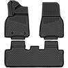 ELEMENT Tappetini Auto in Gomma TPE 3D per TESLA Model Y | 2020 -> | Tappetini Auto Originali 100% Adatti, Tappetini Gomma Auto Universali Resistanti, Tappetini 3D per Auto