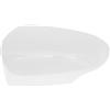 JBJXFAMAY Copertura specchietto retrovisore auto Per Toyota Per Yaris 2012 2013 2014 2015-2020 Copri Specchietto Retrovisore Ala Laterale Copri Specchietto Retrovisore Guscio Tappo Alloggiamento(Bianco-L)