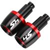 HJTEDHE Manubrio Stabilizzatori Bilancieri Moto Universale per Sh 350 300 125 350 I Manopole Manubrio Bar Ends cap Contrappeso Tappi Scorrevoli Tappi Manubrio Bici(7)