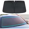 NBKLSBF parasole auto parabrezza interno per BMW X2 (F39,U10) 2018 2019 2020 2021 2022 2023 2024, Pieghevole e Portabile parasole auto, Parasole Auto Parabrezza Protettore Contro i Raggi UV,Black