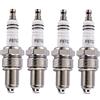 GOOFIT Moto Candele di accensione F5TC Sostituzione per 50cc 70cc 90cc 110cc ATV 150cc Spark Plug Scooter Elettrico Piccolo Kart 4P