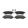 FERODO Kit pastiglie freni non predisposto per visualizzazione avviso usura FDB5025 Compatibilità con OPEL Corsa F Crossland X P17 CORSA F Cassone/coda spiovente, PEUGEOT 207 WA, WC 307 3A/C
