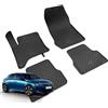 W-Parts SERIE 4 TAPPETI - TAPPETINI IN GOMMA 3D TPE NERI PER LANCIA Ypsilon IV 2024 in poi - Solo Versione Ibrida