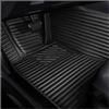 YSASFZX Tappetini Auto Per Mercedes Per Benz Per Classe A Per W169 Per W176 Per W177 Tappetini In Pelle Righe Auto Accessori Interni(All Black 1 Seat,2009-2012)