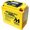 MOTOBATT BATTERIA MOTOBATT AGM MBTX12U 14 AH POTENZIATA BQ023 YTX12BS YTX14BS HBS LBS KMX