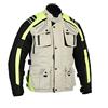 Bikers Gear Australia Bikers Gear Storm Waterproof, Giacca da motociclista, cordura, impermeabile, Multicolor, taglia 5XL