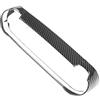 SJBEUA Accessori Interni Auto ABS Stile Fibra Carbonio Centrale Centrale Aria Condizionata Pannello Controllo Copertura Trim Per Toyota Per RAV4 XA50 2019 2020 2021 2022 2023 2024 Interni Auto Copertura Trim