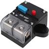 Aramox Interruttore automatico 80A-300A Interruttore ripristinabile per auto Pulsante di ripristino manuale del fusibile di auto-recupero per la protezione dell'auto e degli amplificatori(300A)