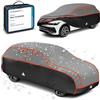 WALSER telo antigrandine per auto, Perma Protect SUV, prodotto Molto Buono* copertura per auto antigrandine, certificato dal TÜV Austria* telo protettivo idrorepellente, Copriauto Misura 8 SUV/VAN
