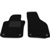 Somer Car Kit Tappetini Auto SOLO ANTERIORI 2pz compatibili con Skoda Octavia 2 2004-2013 | Set 2 tappeti anteriori su misura in moquette