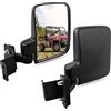 UNIGT Specchietti retrovisori laterali compatibili con Polaris Ranger 500 570 900 2013-2023 - Adatto a Pro-Fit Cab, Lock N Ride, Factory Cage Frame - Non per barre rotonde