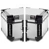 BLACK DOVES GRAPHICS Rifrangenti Adesivi compatibili con GIVI Monokey Trekker Outback Bauletto Alluminio TOP CASE 42 58 ltr Motorrad (Nero)