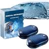 GFRGFH Car Deicer, Solar Snow Removal Device with Compact Style, A Must-Have in Winter, Windshield Snow Removal Instrument for Both Indoor & Outdoor Use (2pcs)
