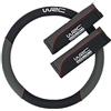 WRC 007595 Kit coprivolante + 2 proteggi cinture, Rally Line, UNIVERSALE