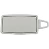 Pizgear Specchio for parasole for auto, for trucco, parasole, copertura for specchio cosmetico, for Mercedes-Benz, Classe C W205 Classe GLC W253 Specchietto di cortesia parasole per auto(Grey White L)