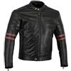 Bikers Gear Australia Bikers Gear UK GIACCA in PELLE da MOTO VINTAGE CUSTOM CAFE RACER TAGLIA XL