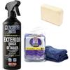 HITOPSELLER KIT MANIAC LINE EXTERIOR QUICK DETAILER + PANNO SUPER DRYER MASSIMA LUCENTEZZA E PROTEZIONE IN MODO RAPIDO MA EFFICACE + SPUGNETTA IN PELLE IN OMAGGIO