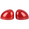 Walfront Coppia di Coperture a Specchio Sulla Porta Esterna Adattata Alla Mini F55 F55 F56 F57 F60 Pre-LCI, Migliora L'aspetto del Veicolo per i Modelli 2014-2019 (rosso)