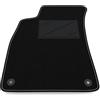 Somer Car Tappetino Auto SOLO LATO GUIDA 1pz compatibile con Audi A4 B6-B7 2001-2008| 1 tappeto su misura in moquette