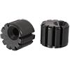 Sinkees Per R1250RT K1600B K1600GT S1000XR Kit Abbassamento Sedile in Gomma per Moto Rondelle Anelli di Tenuta di Regolazione per R1250GS/ADV 2019 per R1200GS LC/ADV 2013-2018 (Nero)