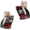 GENERICO COPPIA FANALE NERO POSTERIORE SINISTRA + DESTRA PER CITROEN C3 PLURIEL 006351FL 006350FL AGM PARTS