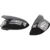 RWRPQEDEXM Auto Calotte Specchietti Per Golf 8 MK8 VIII 8R R GTI GTE GTD 2020-2025 Rivestimento Specchietto Retrovisore Laterale Auto In Stile Clacson Nero
